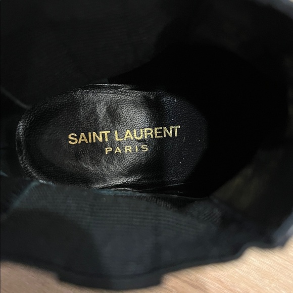 Saint Laurent Babies 40 Chelsea Boots Black Suede | EU 36.5 / US 6.5 - Picture 13 of 13